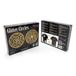 Bead Embroidery Kit Miniart Crafts 11112-1 Glitter Circle Mandala Patch DIY